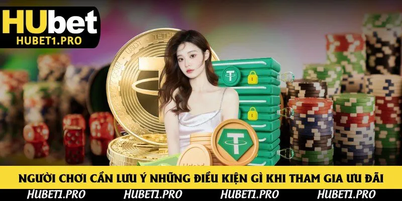 Người chơi cần lưu ý những điều kiện gì khi tham gia ưu đãi