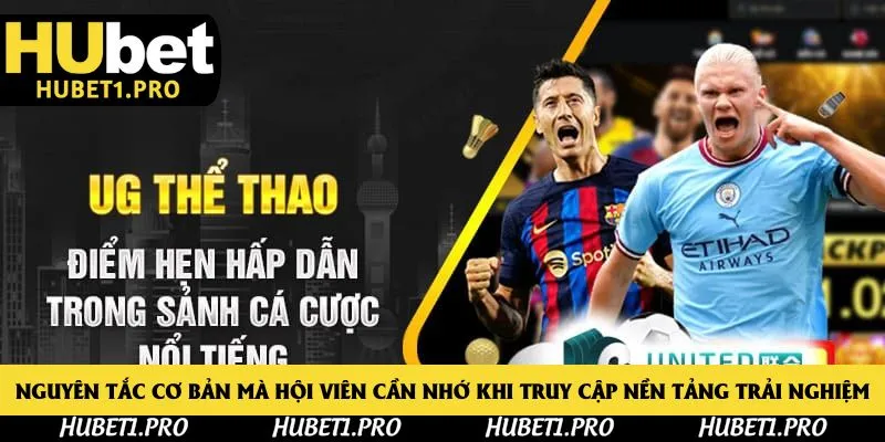 Nguyên tắc cơ bản mà hội viên cần nhớ khi truy cập nền tảng trải nghiệm